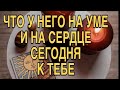 ЧТО У НЕГО НА УМЕ И НА СЕРДЦЕ К ТЕБЕ СЕГОДНЯ 🌹❤️ ТАРО РАСКЛАД