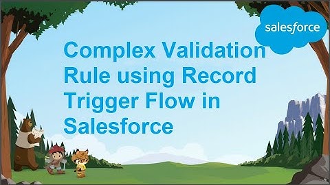 Complex Validation Rule using Salesforce Record Trigger Flow