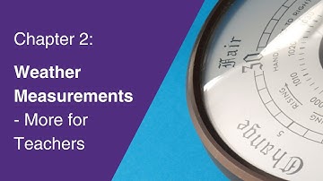 Chapter 2: Weather Measurements