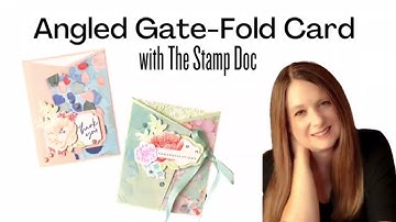 Angled Gatefold Card Tutorial