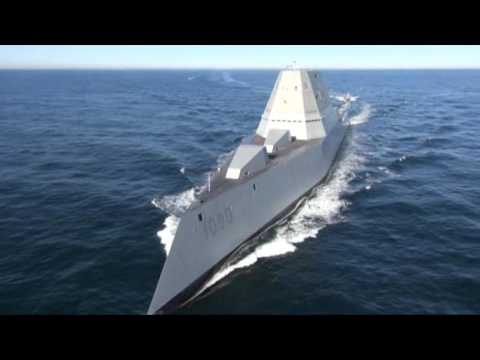 Future USS Zumwalt (DDG 1000) Underway