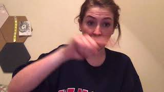 ASL week 7 sentences