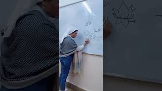 تعليم رسم الحنه مع فاطيما حنه شو زهره اللوتس