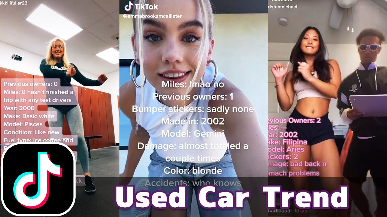 Used Car Trend Dating History TikTok Compilation YouTube