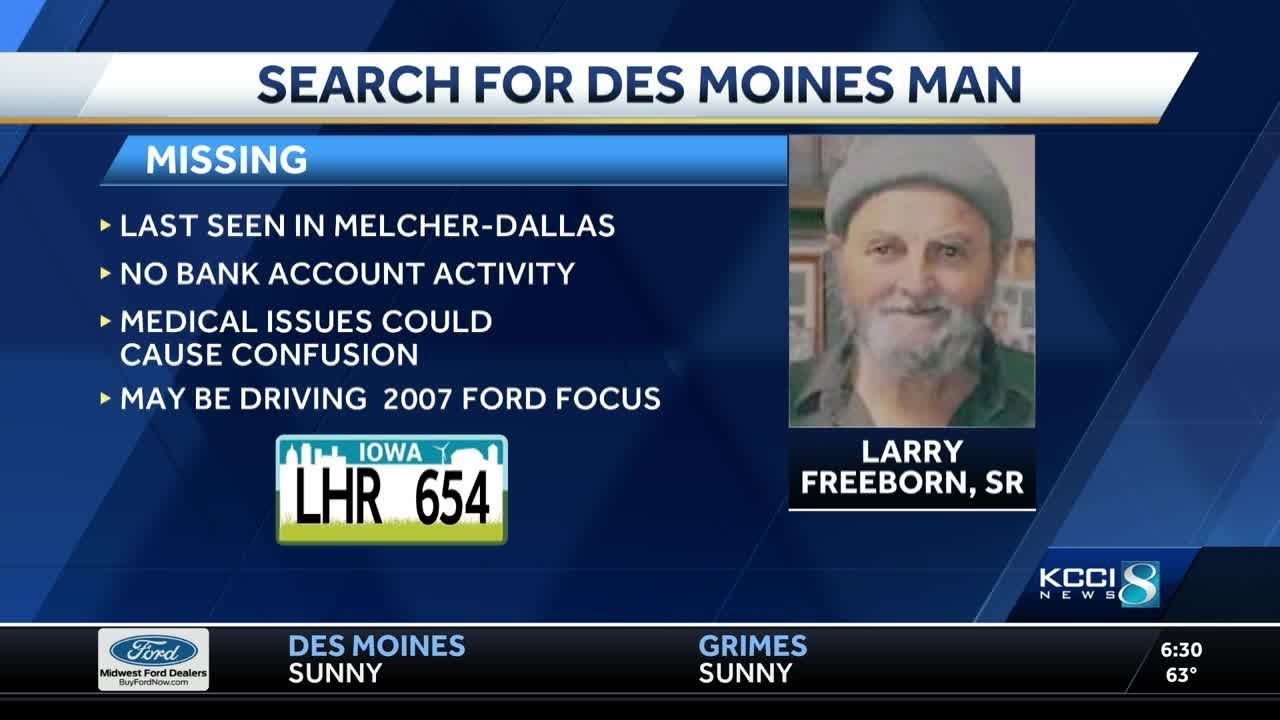 Des Moines police continue to search for missing man - YouTube