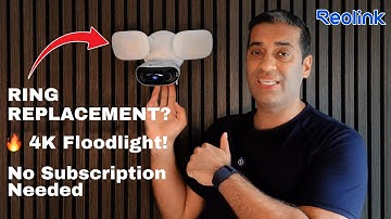 Reolink Floodlight Camera – 4K Security Without Subscriptions