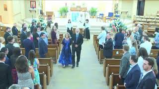 Nuptial Mass Jessica Valo and Damian Arbuckle