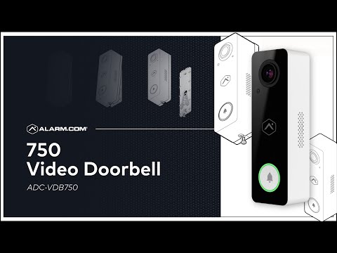 Introducing the Alarm.com 750 Video Doorbell - video from Alarm.com