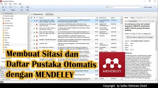 TUTORIAL MEMBUAT SITASI DAN DAFTAR PUSTAKA OTOMATIS DENGAN MENDELEY screenshot 4