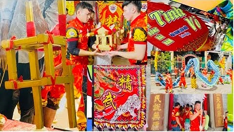 LỄ GiỖ TỔ HUÊ QUANG ĐẠI ĐẾ ĐOÀN LSR HẢI NAM TINH VÕ -KHAI QUAN ĐIỂM NHÃN -2026-P1