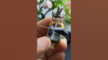 Hoe maak je een snelheidsregelaar voor je DC-motoren #experiment #diyelectronics