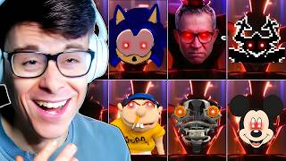 Reacting to EVERY VERSION of Caines Crashout