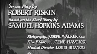 It Happened One Night (1934)  -- OPENING TITLE SEQUENCE