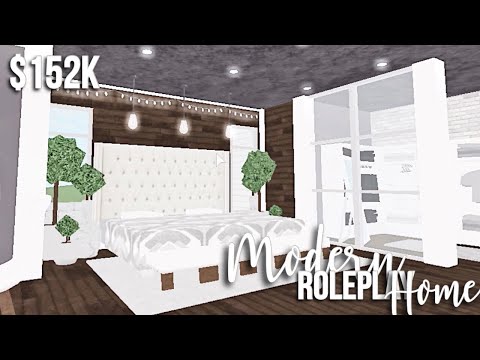 Modern Roleplay Home Roblox Bloxburg Gamingwithv Youtube