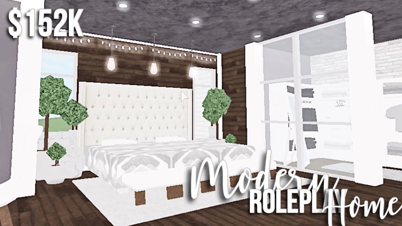 Modern Roleplay Home Roblox Bloxburg Gamingwithv Youtube