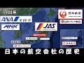日本の航空会社の歴史①【昭和編・航空大手３社時代】