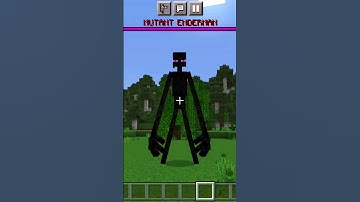I found mutant enderman 😱😱 in minecraft #shorts #shortsfeed #viral