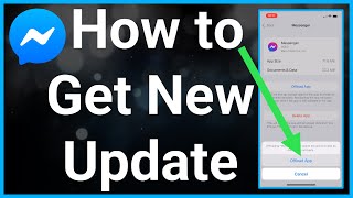 How To Get The New Messenger Update