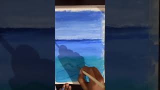 Acrylic Sea Painting