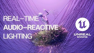 Unreal Engine - Real Time - Audio Reactive Lighting  - Music Video