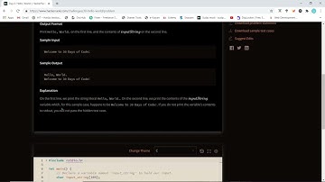 Day 0  Hello, World   Hackerrank solution in C Full HD