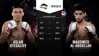 NAIZA 41 x EAGLE FC 48: MAGOMED AL ABDULLAH vs ASLAN UTEGALIEV