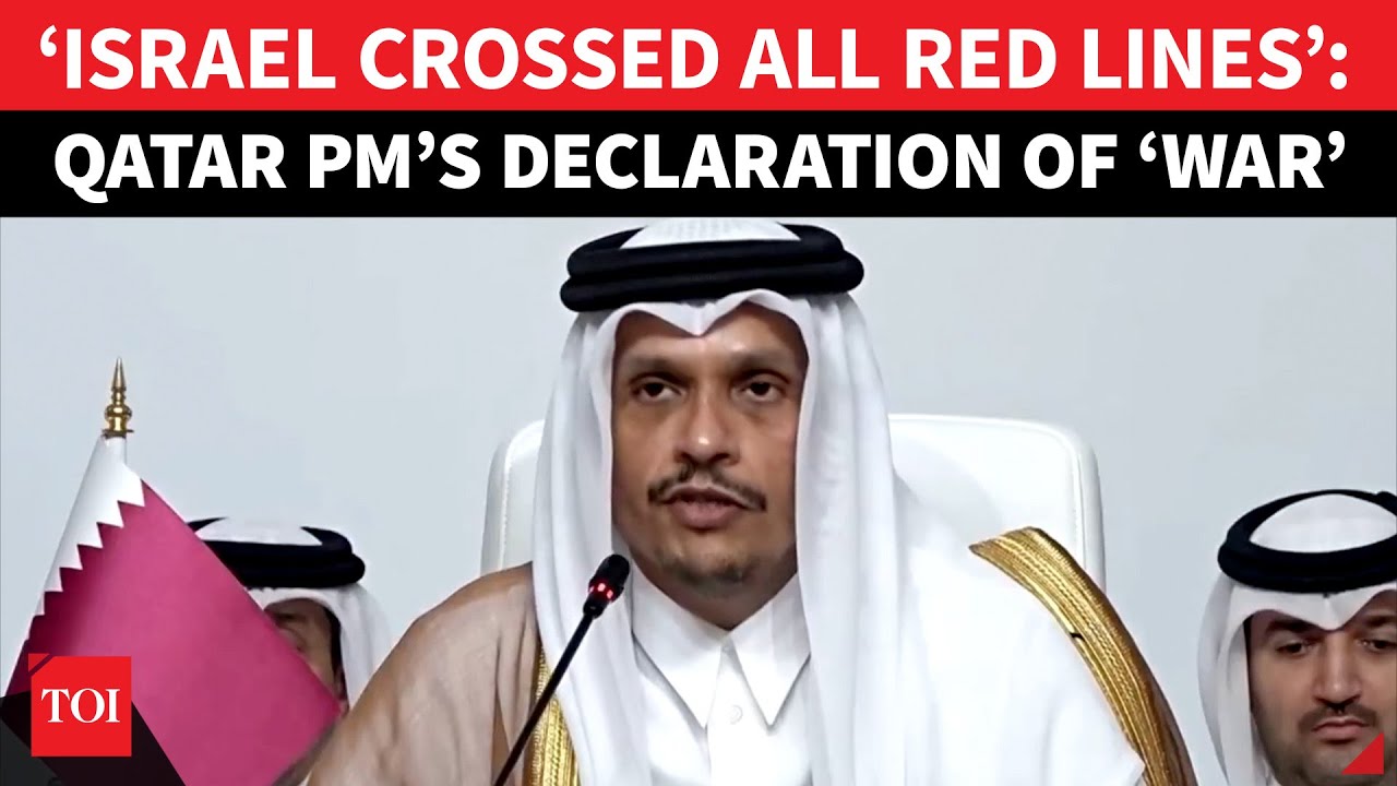 Qatar PM Declares War At Arab-Islamic Summit? ‘Directs’ Muslim Nations To Break Silence On Israel Qatar PM Declares War At Arab-Islamic Summit? ‘Directs’ Muslim Nations To Break Silence On Israel