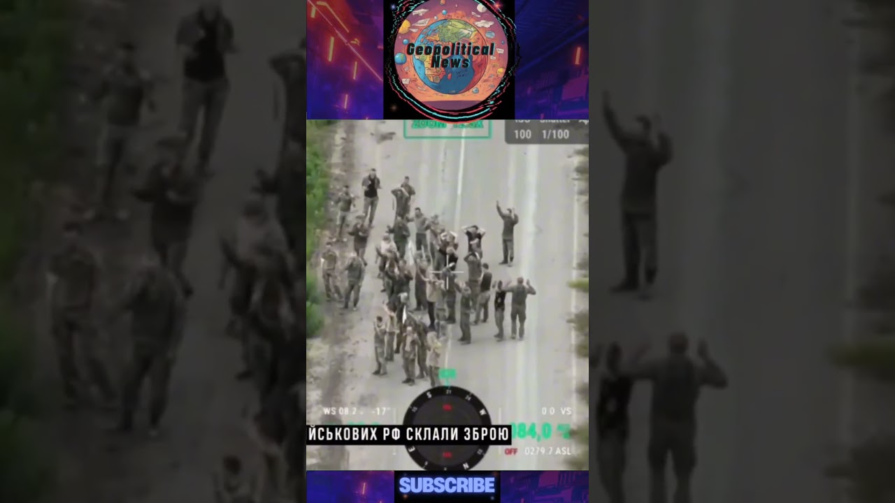 More than 40 Russian soldiers surrender during the Ukrainian invasion of Kursk