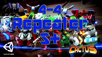 Assault Android Cactus - S+ Rank - 4-4 Repeater - Holly - PS4