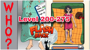 Flashback Tricky Fun Riddles LEVEL 201-275 Find the murderer - Gameplay Walkthrough 
