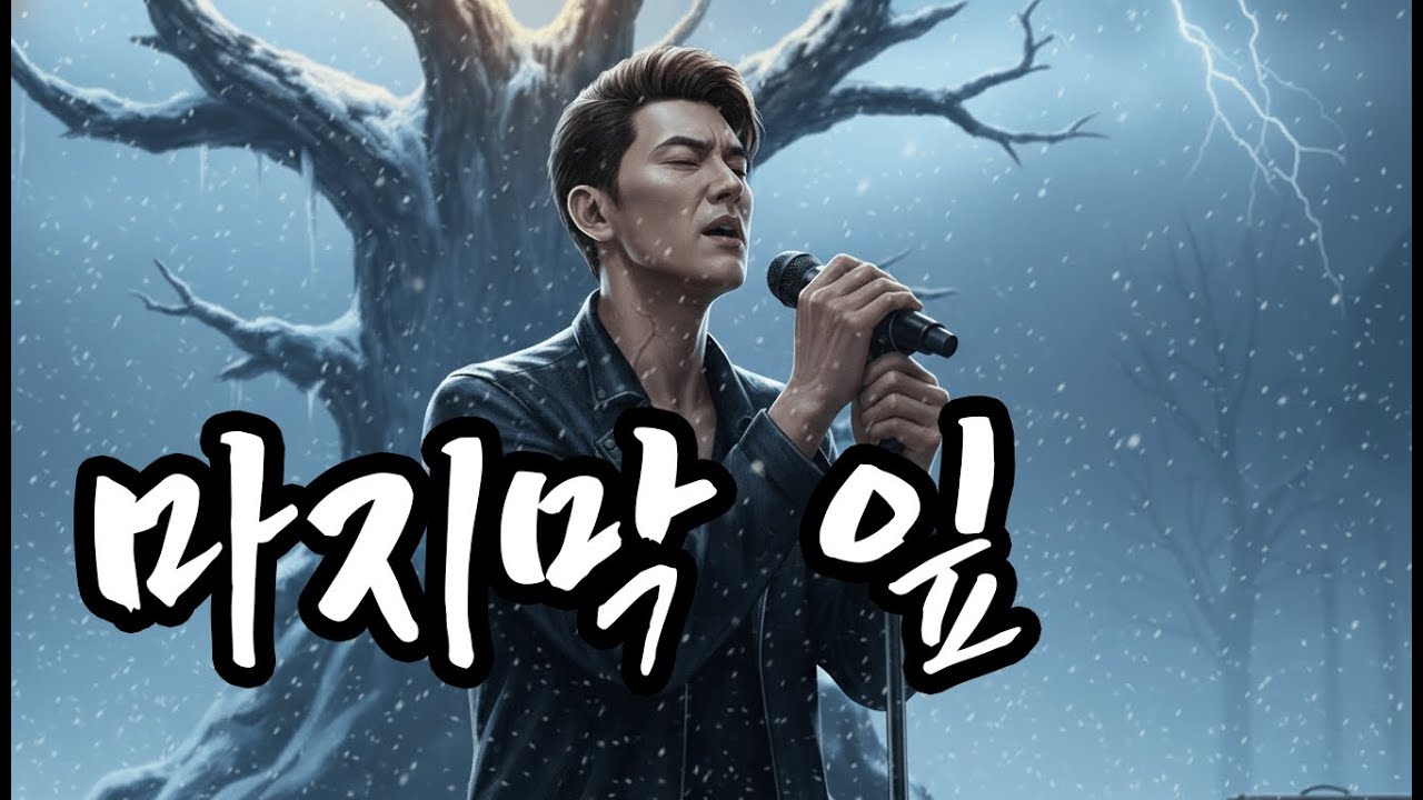 [마지막 잎] 인연을 놓지 못하고 처절하게 매달리는 아픈 마음_림규 락발라드