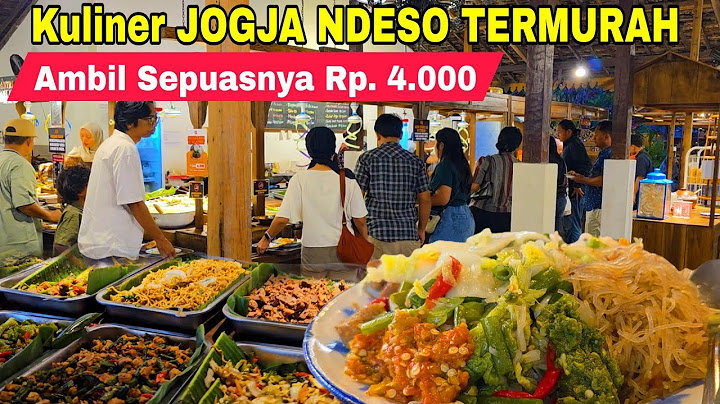Towards Oseng Ndeso Culinary Ndeso Tengah Sawah From Malioboro Yogyakarta | Jogja Culinary 2025