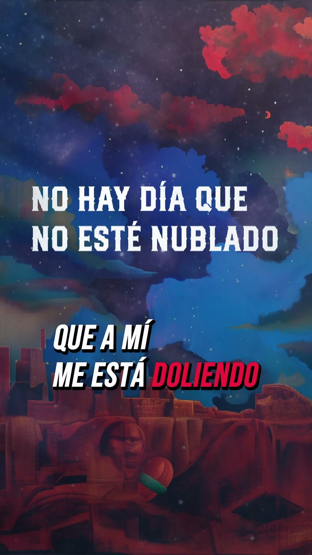 #NoHayDíaQueNoEstéNublado canción de mi más reciente álbum #QueLluevaTequila ?⛈️??