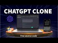 ChatGPT Clone | (Must Watch 🤯) | Free source code | python Web development projects #phpprojects