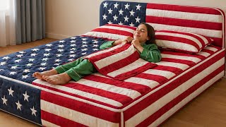Which Country Flag Bed Would You Choose To Sleep || Satisfying Ai Asmr To Learn Country Names screenshot 3