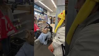 Lady in wheelchair conflict in Walgreens 