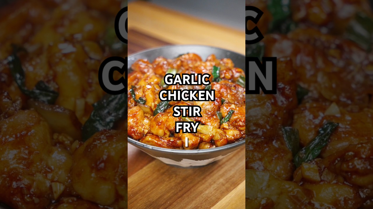 Garlic Chicken Stir Fry