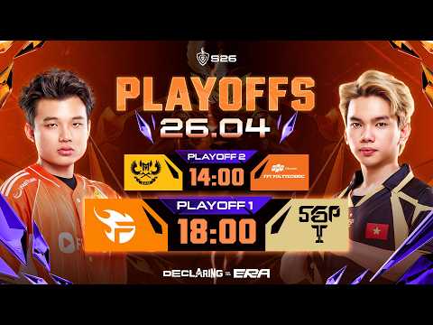🔴 TRỰC TIẾP: FPT x FLASH vs SAIGON PHANTOM | PLAYOFF 2 | ĐTDV MÙA XUÂN 2026 thumbnail