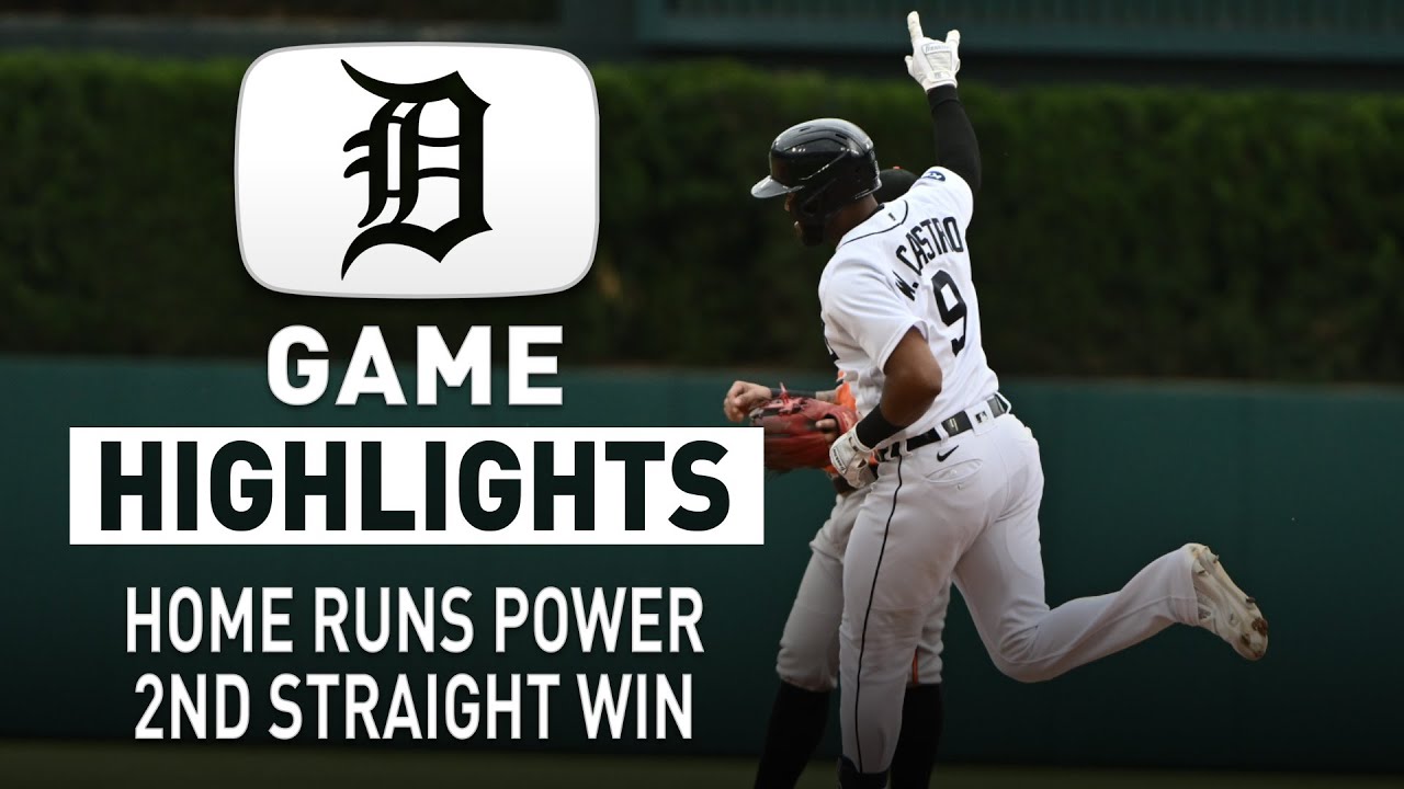 Tigers Highlights | Home Runs Power 2nd Straight Win