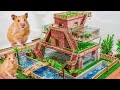 Build hamster maze  diy mini brick hamster house