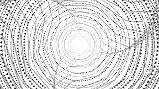 ABSTRACT LINES CIRCLES TRIANGLES BLACK for
