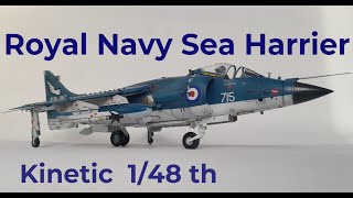 Royal Navy Sea Harrier FRS.1 Kinetic 1/48th