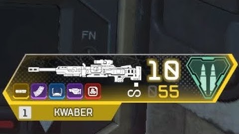 Kraber with 2x scope and attachments?