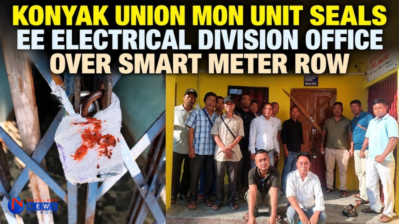 KONYAK UNION MON UNIT SEALS EE ELECTRICAL DIVISION OFFICE OVER SMART METER ROW
