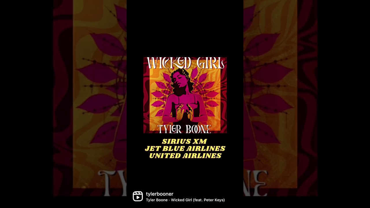 Watch Wicked Girl now on Sirius XM, JetBlue & United Airlines #tylerboone #siriusxm #music #short #reel on YouTube Watch Wicked Girl now on Sirius XM, JetBlue & United Airlines #tylerboone #siriusxm #music #short #reel on YouTube