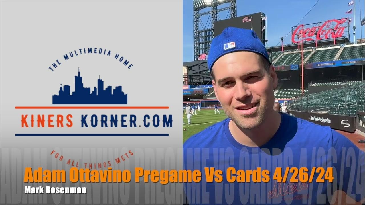 Adam Ottavino Pre-Game Mets Vs Cards 4/26/24 - YouTube