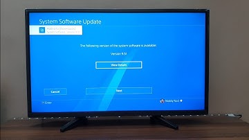 PS4 New System Software Update (Version 9.51)