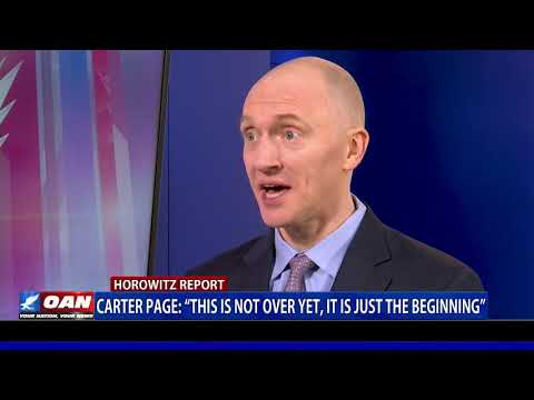 Carter Page: "This is not over yet, it is just the beginning"