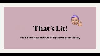That's Lit! JJ on JSTOR Workspace