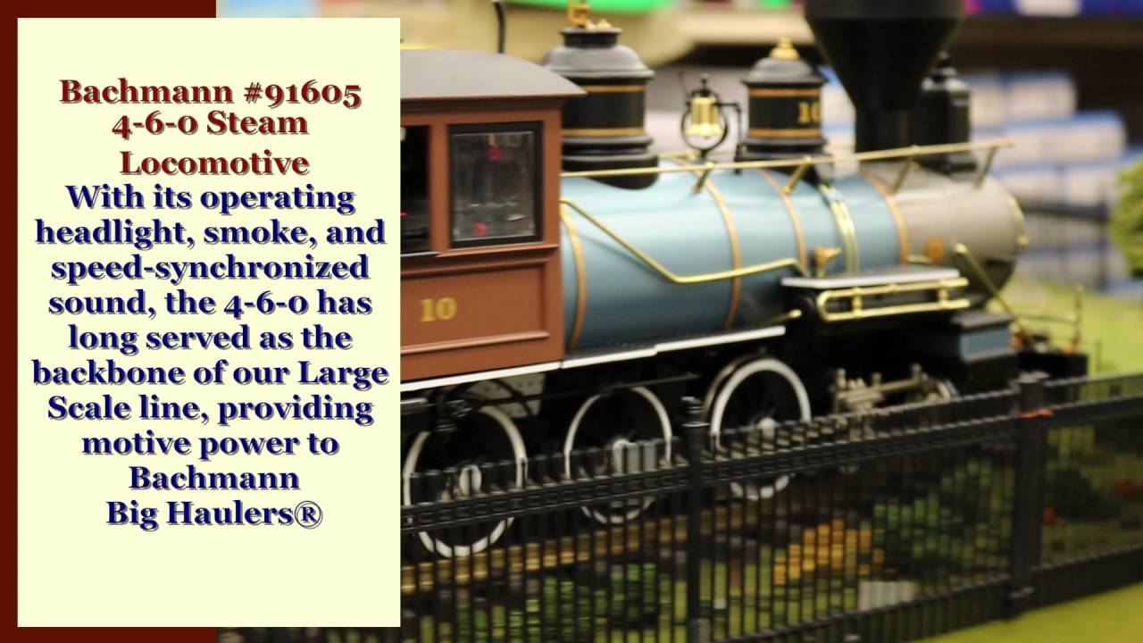  Bachmann Trains - 4-6-0 Steam Locomotive with Metal Gears -  D&RGW™ - Flying Grande - Large G Scale : Arts, Crafts & Sewing